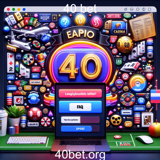 Explorando os Jogos da Categoria 'FAQ' no 40 Bet